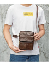 Bolsa Pequena de Couro Masculina Sparka SK789